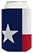 Funny Can Coolie Texas Flag Lone Star State Pride 2-Pack Can Drink Thermocoolers