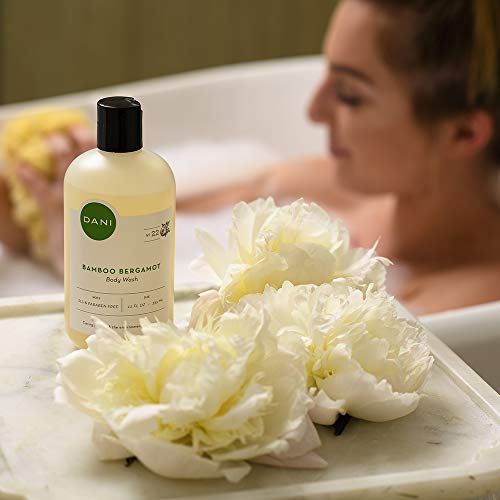 DANI Naturals Body Wash, Coconut Hibiscus Scented, Paraben Free, All Natural – 12 Ounces - Thumbnail 2