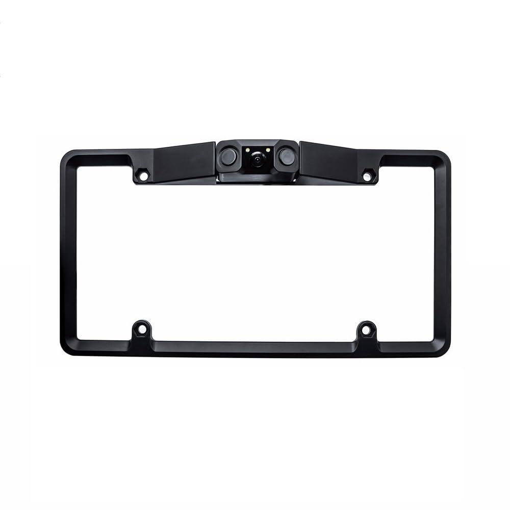 Photo 1 of 3 in 1 American car License Plate Frame Built-in Backup Camera and Parking Sensor with Water Proof Buzzer Alarm Night Vision Vehicle Safety