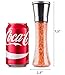 SZUAH Salt and Pepper Grinders Set, 6 OZ Stainless Steel Salt and Pepper Mills with Cleaning Brush, Ceramic Rotor with Strong Adjustable Coarseness[Set of 2]...