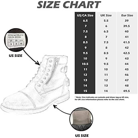 bruno marc men's philly dress chukka boots