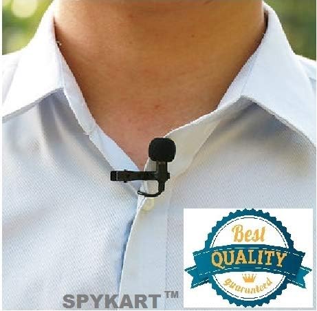SPYKART Digital Noise Cancellation Clip Collar Mic Condenser For Youtube Videos
