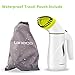Laneco Automatic Shut Off Handheld Fabric Portable Garment Steamer with Foldable Clothes Hanger, 110ml Capacity