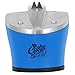 CUDA Knife & Shear Sharpener #18839, Universal Compact One-Handed Use with Secure Suction Base Mobile Sharpening Platform for Non-Serrated Blades