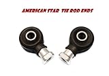 American Star 4130 Chromoly Heavy Duty OEM Style Polaris RZR & Ranger Tie Rod Ends (2) for RZR XP 900 11-up, RZR 800 08-14, RZR 570 12-17 and more