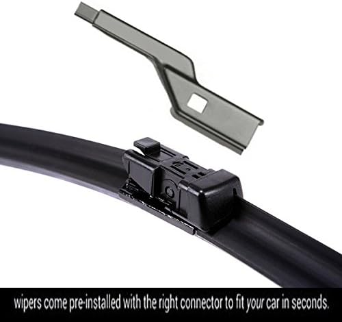 TWMC B24-B19 Wiper Blades Black 24" + 19"