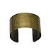 beadsnice Brass Adjustable Hand Make Bracelet Cuff Blank for Women/Men,Minimalist Metal Bracelet for Arm, Wrist Cuff,Craft And DIY design Cuff Bangle as Gift