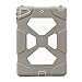 iPad Case,iPad 5 Case,iPad Air Case,ACEGUARDER [[Heavy Duty]]CaseWaterproofRainproofShockproof Kids Proof Case for iPad 5/iPad Air [Gifts Outdoor Carabiner + Whistle + Handwritten Touch Pen] (Aceguarder Brand)(Gray/White)