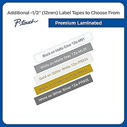 Brother Genuine P-Touch, TZe-6312Pk Tape