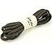 YFINE 39 Inch Round Waxed Dress Shoes Shoelaces Boots Shoe Laces Dark Brown (2 Pair)