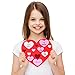 Outus 500 Pieces Valentines Heart Foam Stickers Glitter Self-Adhesive Heart Shape Stickers for Valentine s Day Wedding DIY Crafts Decoration, 3 Colors