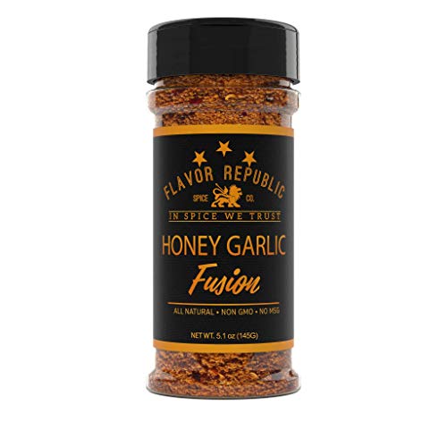 BBQ Dry Rub, Honey Garlic Fusion. Savory Spice Blend Powder for Chicken