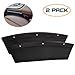 IKENAU Car Seat Gap Filler PU Full Leather Organizer, Console Pocket Car Interior Accessories Universal Car Seat Side Organizer - Set of 2