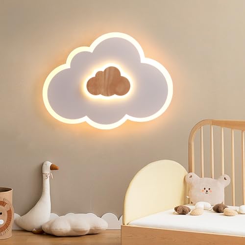 FANLG LED Deckenlampe Kinderzimmer 30CM Schlafzimmerlampe Wolkenlampe
