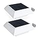 Solar Gutter Lights Motion Sensor Outdoor Security Light (2 Pack), LED (6-Diode) Waterproof Durable Fence Gutter Driveway Garden Patio Path Decking Light Made for Quality Outdoor Life
