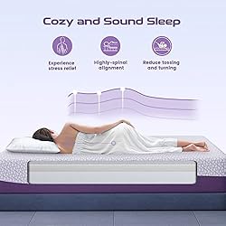 Queen Mattress, Sersper 12 Inch Gel-Infused Memory