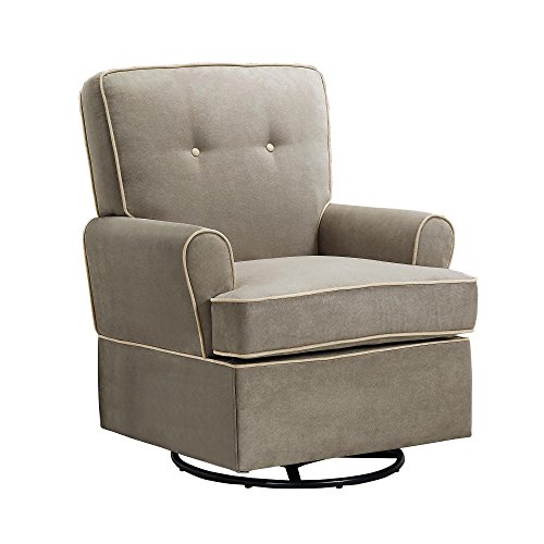 Baby Relax Tinsley Swivel Glider, Beige