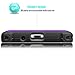 Galaxy S3 Case, Tekcoo(TM) [Tmajor Series] [Purple/Black] Shock Absorbing Hybrid Rubber Plastic Impact Defender Rugged Slim Hard Case Cover Shell for Samsung Galaxy S3 S III I9300 GS3 All Carriers