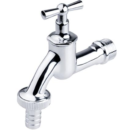 1 2 Garden Bib Tap Water Type Outside Chrome Valve Nice Looking