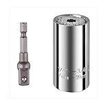 LARXOH-Universal-Socket-Multi-function-Sockets-Magic-SocketRatchet-wrench-setProfessional-Wrench-Power-Drill-Adapter-7-19mmSuper-Unique-Repair-ToolsBest-Gifts-for-Men