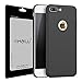 YIHAILU iPhone 7 Plus Case Smoothly Shield Skin Shockproof Ultra Thin Slim Full Body Protective Scratch Resistant iPhone7 Plus Cover (Silky Black)