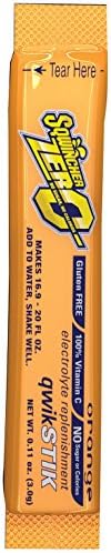 20 oz. Orange Single Serve Qwik Stik Zero (4 Cases; 50 Sticks/Bag) - R3-060100-OR