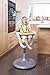 Boon Flair Highchair - Orange Pad - White Base