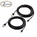 Cable Matters 2-Pack USB to Micro USB Cable (Micro USB to USB 2.0 Cable/Micro USB Charging Cable) in Black 15 Feet - Available 3FT - 15FT in Length