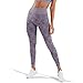 WodoWei Women’s High Waisted Camo Seamless Leggings 7/8 Length Workout Yoga Pants (W426-lavender Grey-S)thumb 1