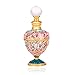 YUFENG Restoring Ancient Ways Hollow-Out Rattan Flower Perfume Bottles Empty Refillable (Flower 1)