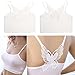Zacoo Women's Modal Butterfly Short Tops One Size Black