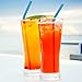Reusable Silicone Drinking Straws - 12 Pieces Drinking Straws & Metal Stainless Steel Straws Bundle - 30oz and 20oz tumblers compatible Extra Long for Yeti/Rtic/Ozark by PINE KITCHEN CO (Vibrant)