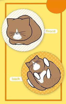 Amazon 鴻池剛と猫のぽんたニャアアアン まんまるぽんた クッション 直径約40cm アニメ 萌えグッズ 通販