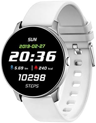 Smartwatch KW19 Bluetooth Notifications Cardio Multi Sport Pedometer Calories White
