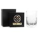 Cocktail Mixing Glass for Home Bar - Mixing Glass - Professional Bartender Tool for Cocktail Set Cocktail Party Supplies & Cocktail Kit Barware - Bar Accessories - Dishwasher Safe 18 oz Etched Glass