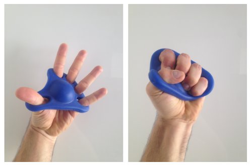 PREMIUM 2 IN 1 KIT – Hand Finger Exerciser For Hands & Fingers Fitness – Your Complete Gripper Stretcher & Strengthener Bundle – For Kids Seniors Athletes & Musicians