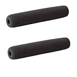Movo F24 Foam Windscreen for Shotgun Microphones for up 24cm including the AKG CK 98, 460, SE300, Audio-Technica AT8035, Azden SGM-2X and Shure VP89 (2 PACK)