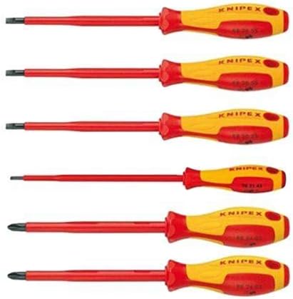 KNIPEX Screwdriver Set 6 Parts, 00 20 12 V01, Multi Color - Image 5