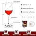 MICHLEY Floating Wine Glasses for Pool Unbreakable Tritan Plastic Red Wine Glasses with Stem Poolside Floating Cups 12.5 OZ, Dishwasher Safe, Set of 4