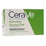 Cerave Hydrating Cleanser Bar For Dry to Normal Skin, 4.5 Oz Pack of 3
