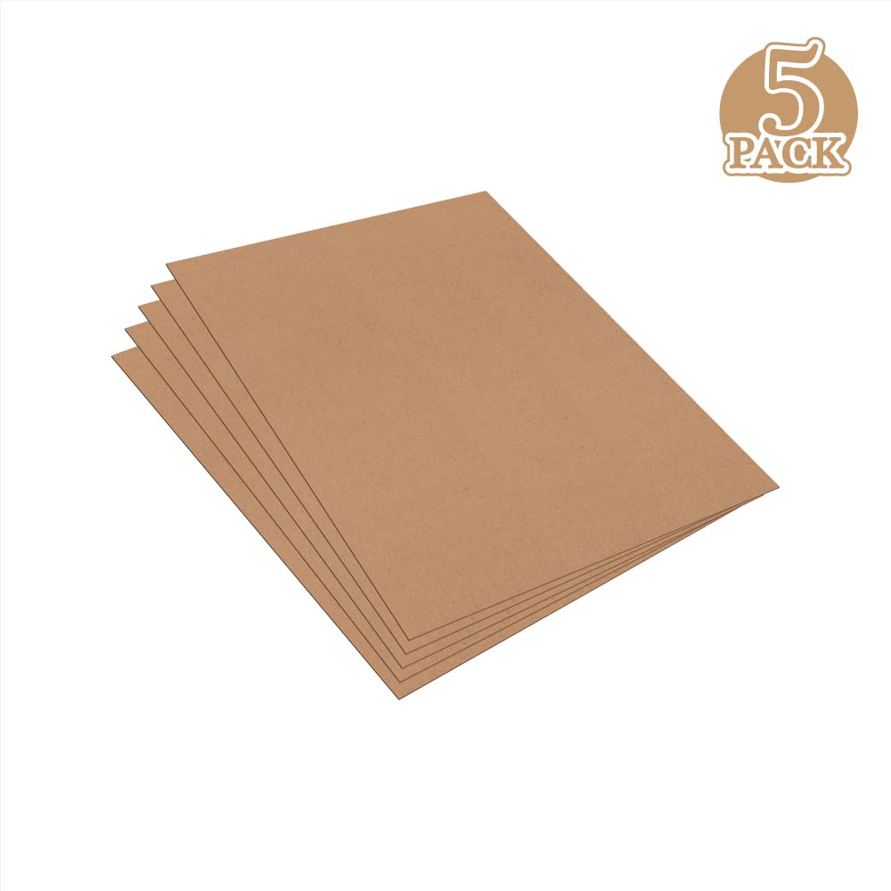 Mega Format Cardboard Sheets, Chipboard Sheets, Chip Board, Paperboard .022 Thick - Cardboard Paper, Cardboard Inserts for Mailers, Cardboard for Crafts, Large Cardboard Sheets (8