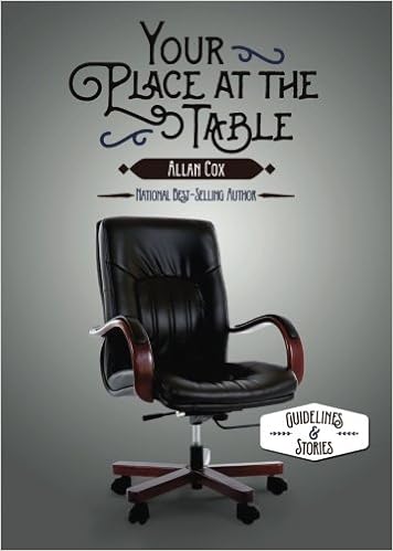 Your Place At The Table Allan Cox 9781938610127 Amazon