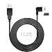 Charging Power Cable for Dash Cam, (11.5 Ft) USB 2.0 to Mini USB Car Vehicle Power Charger Adapter Cord for Garmin Nuvi GPS、Rearview Mirror Cam、Backup Camera primary