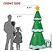 YIHONG 8 Ft Christmas Inflatables Tree with Merry Christmas Decorations - Blow up Party Decor for Indoor Outdoor Yard with LED Lights