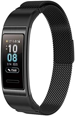 MRlegendary Replacement Strap，Stainless Steel Wristband Watchband Applicable To Huawei Bracelet 3/ Band 3 Pro