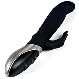 GOLIATE Olympe Luxury Rabbit Vibrator with Heating Effect- Premium Sex Toy For Female - G-Spot & Clitoral Stimulator- viberate women toy - 7 Modes, Silicone, Waterproof, Silent, Rechargeable, Warranty