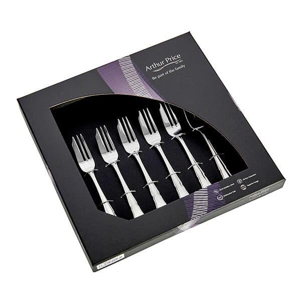 Arthur Price Classic Dubarry Set of 6 Pastry Forks