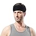 Aolerx Sports Headbands, Sweatbands,Unisex Headbands, Professional Honeycomb Breathable and Sweat-Absorbing Structure, Apply to All Indoor Outdoor Sports Except Swimming Pool.(Black)