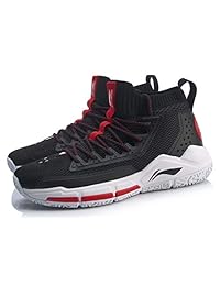 LI-NING Serie Fission Wade - Zapatillas deportivas profesionales para hombre con absorción de impactos, con forro de aire y estilo ABAN011 ABAN029