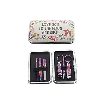Buy Homely 6pcs Set Soft Cover Cute Manicure Set For Wife Daughter Mother Women Girl Holiday Birthday Christmas Gift Present Online At Low Prices In India Amazon In